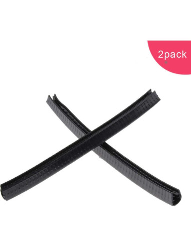 IWONDER Protector de Tabla de Skate 30cm Caucho Negro