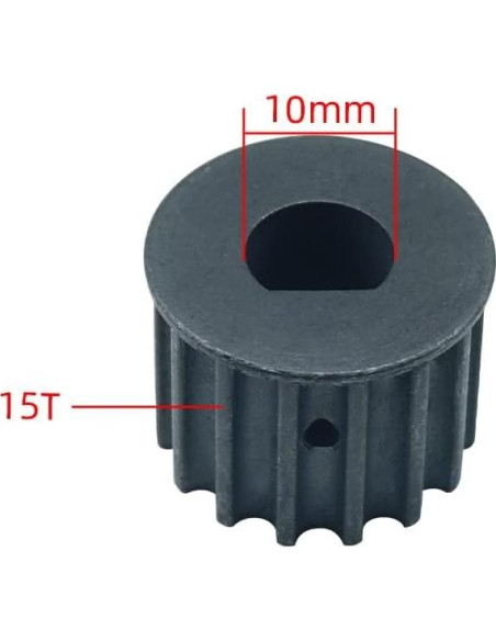 Polea de Motor Flipsky 15T 5mm Acero para Patineta Eléctrica