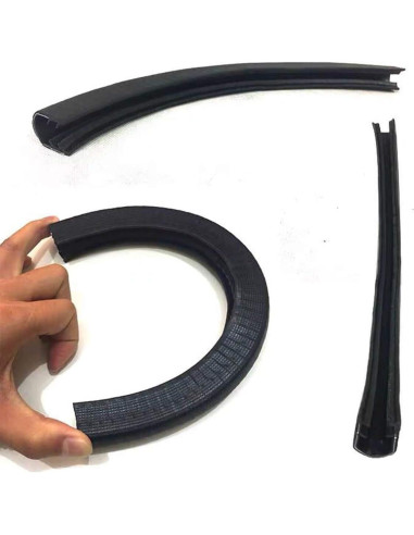 IWONDER Protector de Tabla de Skate 30cm Caucho Negro