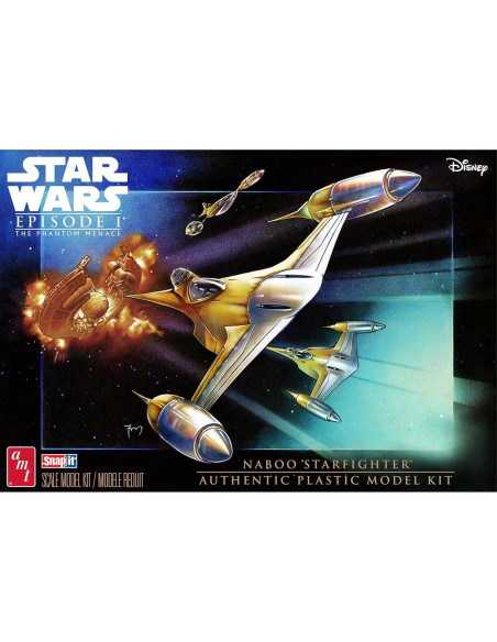 Modelo N-1 Caza Estelar Naboo AMT 1:48 Kit a Escala