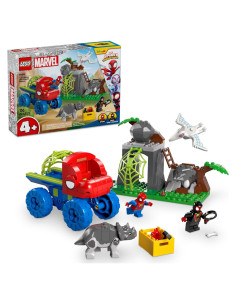LEGO Marvel Spidey Rescate Crawler Dino 11199 - Juguete 136 Piezas