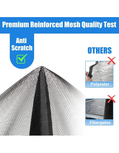 Malla Pantalla Magnética CANLENE 80x203 cm Resistente Insectos