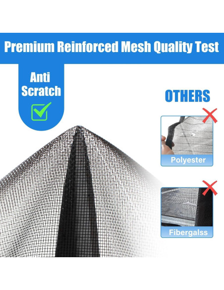 Malla Pantalla Magnética CANLENE 80x203 cm Resistente Insectos