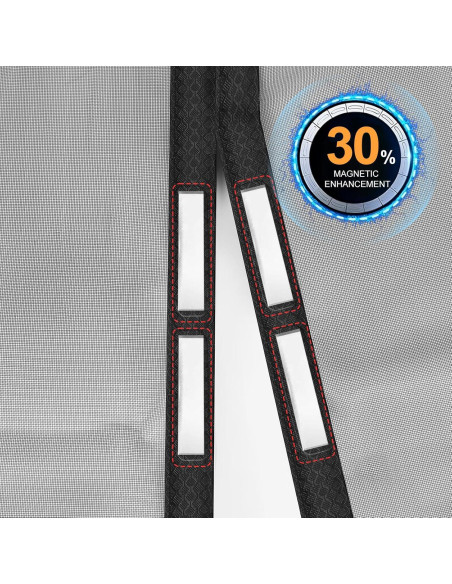 Malla Pantalla Magnética CANLENE 80x203 cm Resistente Insectos