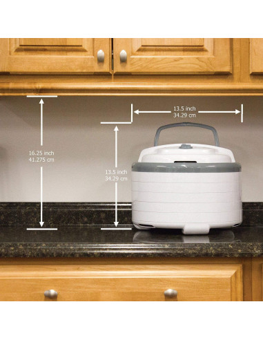 Deshidratador de Alimentos NESCO FD-75A 600W Gris 5 Bandejas