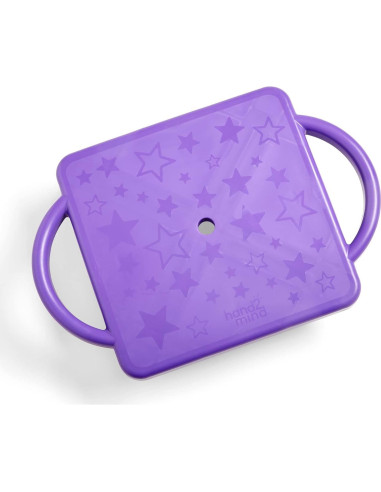 Scooter de Interior hand2mind Morado con Manijas Seguras