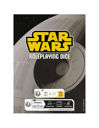 Dados de Rol Star Wars Edge 14 Piezas 12.19x9.65 cm