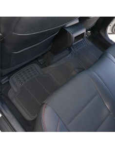 Alfombrillas de Piso Traseras BDK Rugged Ridged Goma 44.5x137.2cm 2
