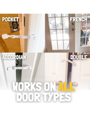 Puerta para Gatos Door Buddy Ajustable - Gris, 54 kg