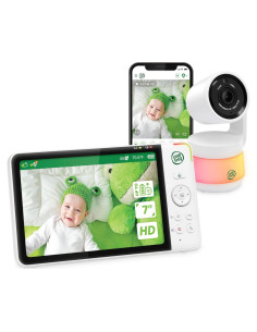 Monitor de Bebés LeapFrog LF930HD, Pantalla 7" HD, Intercomunicador
