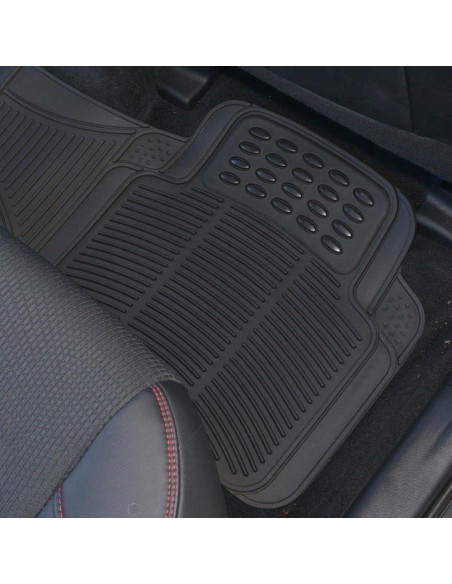 Alfombrillas de Piso Traseras BDK Rugged Ridged Goma 44.5x137.2cm