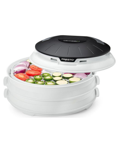 Deshidratador de Alimentos Eléctrico Presto 06300, 8 Bandejas