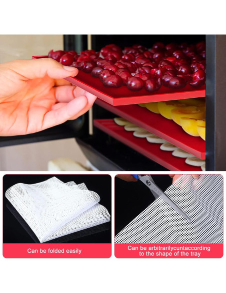 8 Tapetes Deshidratadores de Silicona Mimorou 31x26cm Antiadherentes