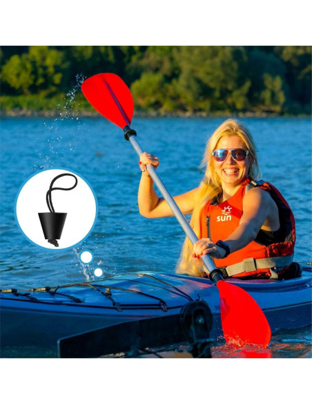 Axlksia Kit de 8 Tapones de Escotilla para Kayak Silicona