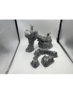 Terreno Hautico Tyran para Wargame 40K 28mm Impreso en 3D 2