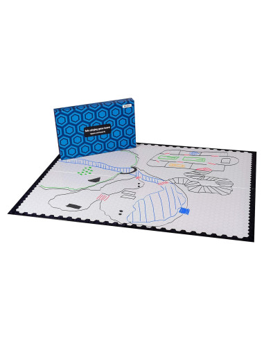 Tablero de Rol Plegable Blueshift 111x86 cm Borrable