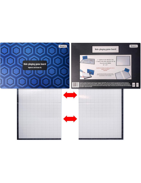 Tablero de Rol Plegable Blueshift 111x86 cm Borrable