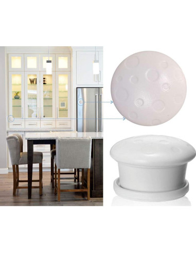 Bloqueos Magnéticos A Prueba de Bebés AILUOQI - Paquete de 4