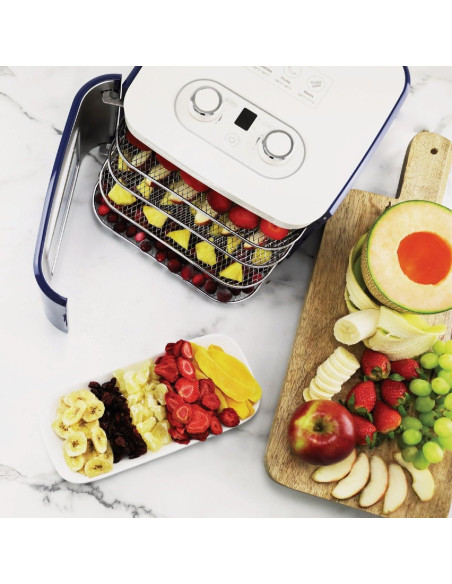 Deshidratador de Alimentos NESCO FD-41B 4 Bandejas 400W Azul
