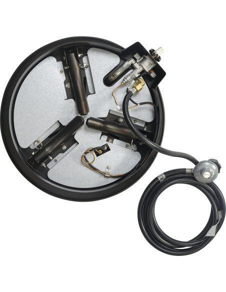 Fogón de Propano Portátil Amazon Basics 46.99 cm Redondo