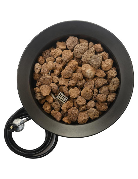 Fogón de Propano Portátil Amazon Basics 46.99 cm Redondo