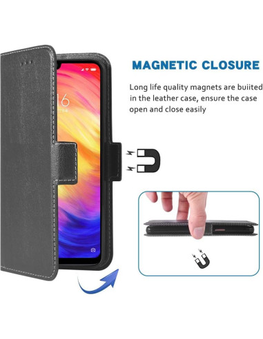 Funda Xiaomi Redmi Note 7/7s/7Pro PU Cuero Billetera Soporte