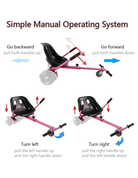 Kit de Conversión Go Kart KKA para Hoverboard 6.5-10"