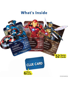 Skillmatics Adivina en 10 Marvel Juego de Cartas 2-6 Jugadores 2