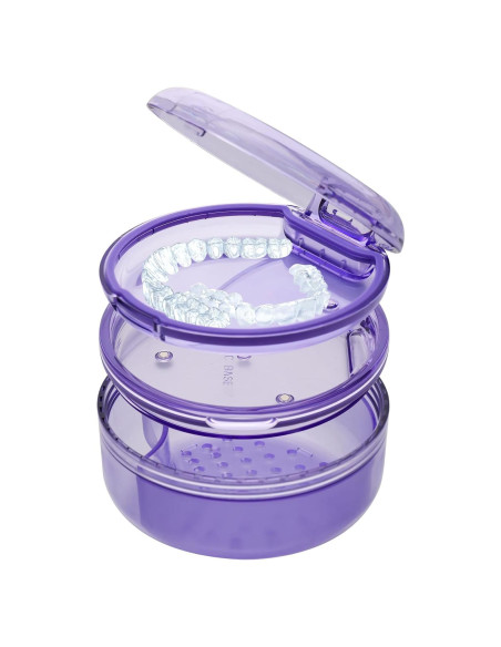 Estuche 2-en-1 Coolrunner para Retenedores y Dentaduras