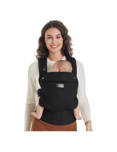 Momcozy Portabebés Ergonómico Negro 3 en 1 para 3-20 kg