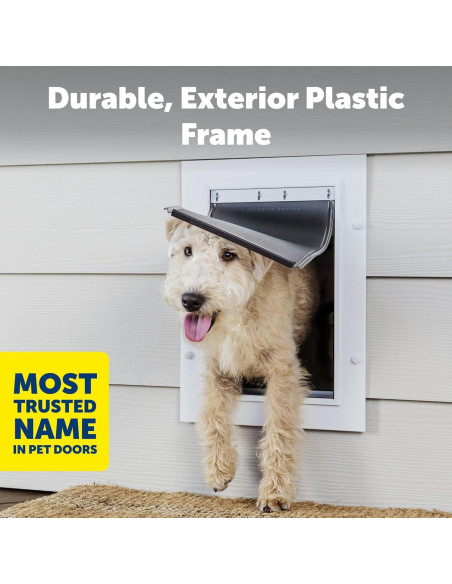 Puerta para Mascotas PetSafe Mediana - Aislamiento Eficiente Puerta para Mascotas PetSafe Mediana - Aislamiento Eficiente