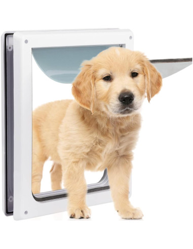 Puerta para Mascotas PETPRIME Grande 2 Vías con Bloqueo