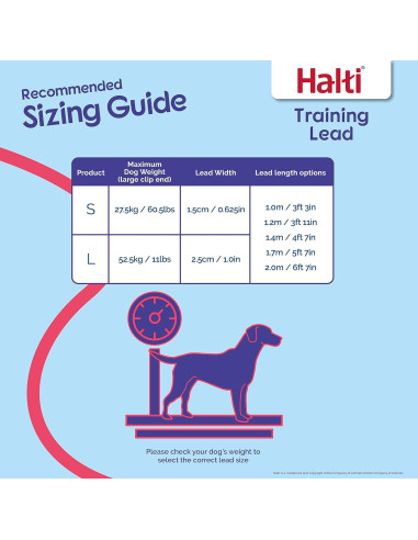 Correa de Entrenamiento Halti - Multifuncional Grande Negra
