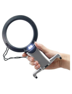 Lupa de Cuello ARSUK 2X y 6X con Soporte Ajustable
