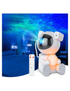 Proyector Galáctico Cayclay Astronauta Luz Nocturna LED