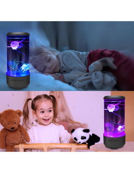 Lámpara de Medusa Jiayuan 7 Colores 5 Niveles Brillo