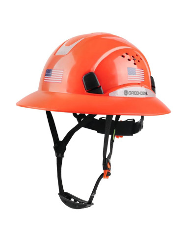 Casco de Seguridad GREEN DEVIL Mervex Vent FB Naranja
