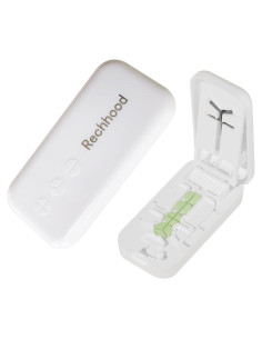 Cortador de Pastillas 3 en 1 Rechhood con Estuche Blanco