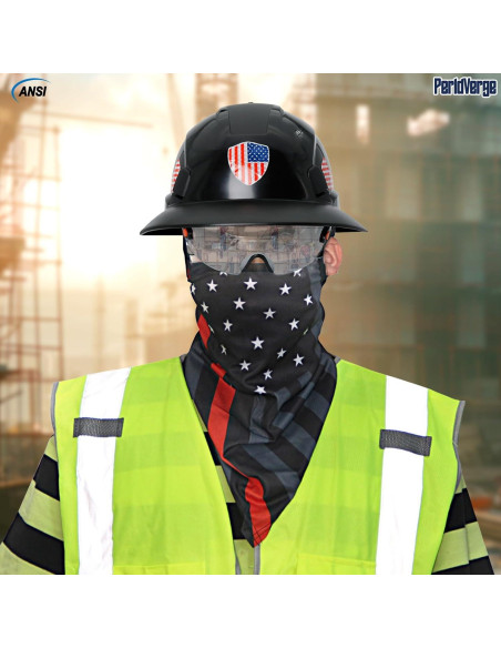 Casco de ala completa PerldVerge SF14 negro con visor