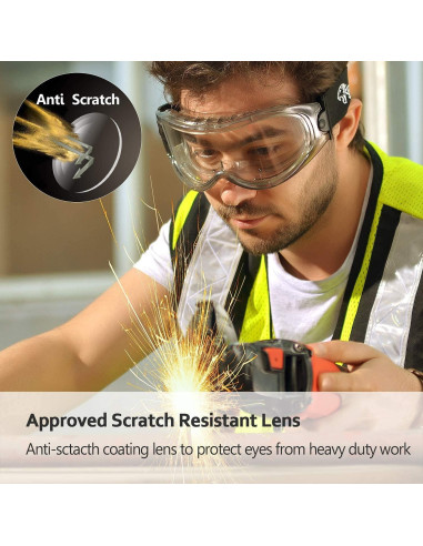 Gafas de Seguridad SAFEYEAR Antiempañantes Gris