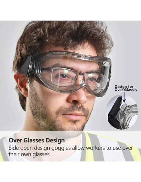 Gafas de Seguridad SAFEYEAR Antiempañantes Gris