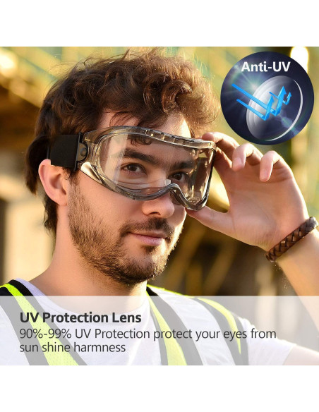 Gafas de Seguridad SAFEYEAR Antiempañantes Gris