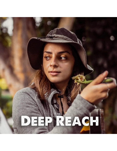 Spork Táctico Tapirus 2-pack Naranja/Verde 3 en 1 Camping