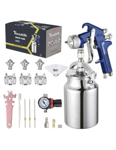 Juego de Pistola de Pulverización Throohills 1.4/1.7/2.0mm 1000cc