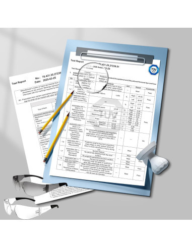 Gafas de Seguridad Salfboy ANSI Z87.1 Claras UV 10 Piezas