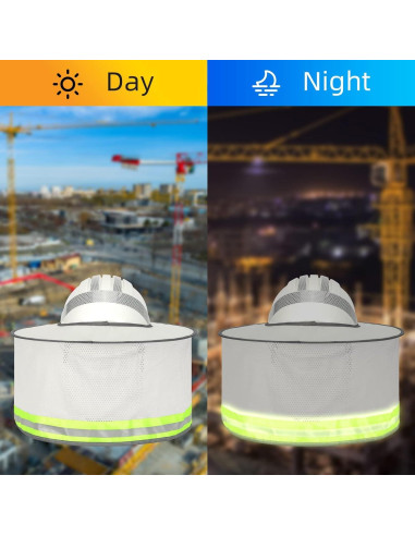 Sombrero de Seguridad Visindark con Sombra para Casco