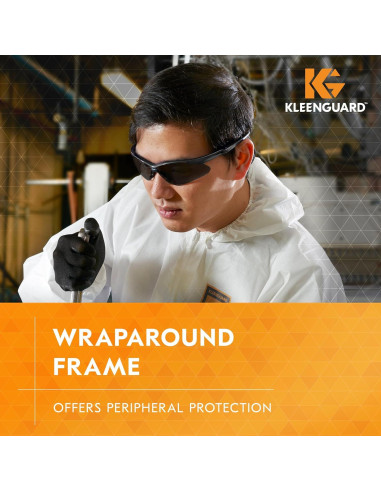 Gafas de Seguridad Polarizadas Kleenguard V30 Nemesis, Lentes Grises