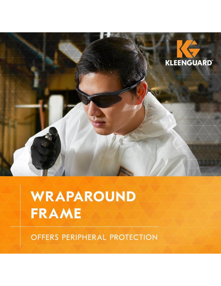 Gafas de Seguridad Polarizadas Kleenguard V30 Nemesis, Lentes Grises Gafas de Seguridad Polarizadas Kleenguard V30 Nemesis, Lentes Grises