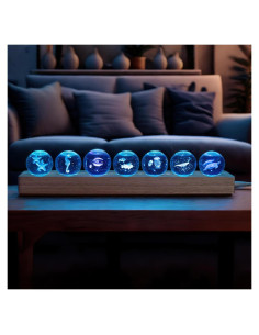 Juego de 7 Lámparas Marinas LED NoelWink 3D Decoración