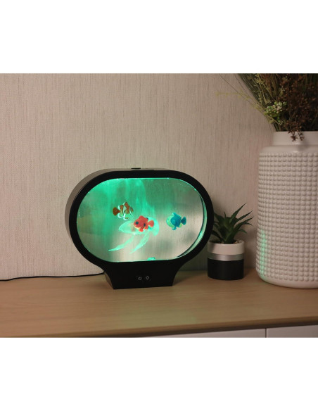 Lámpara de Medusa LED FineLiMoLa SMD-01, 17 Colores, USB